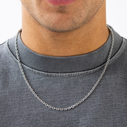 "MARINER" CHAIN 3MM (SILVER)