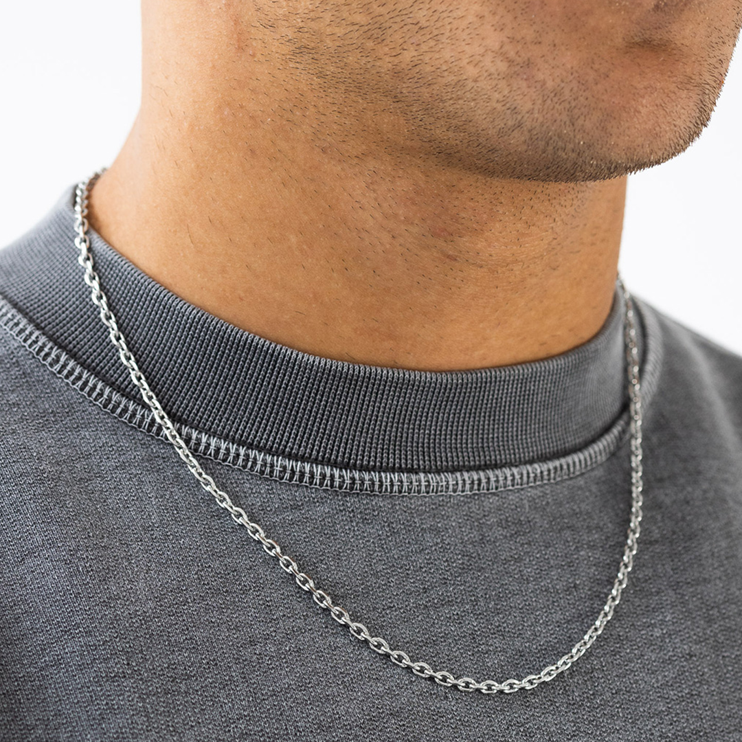 "MARINER" CHAIN 3MM (SILVER)