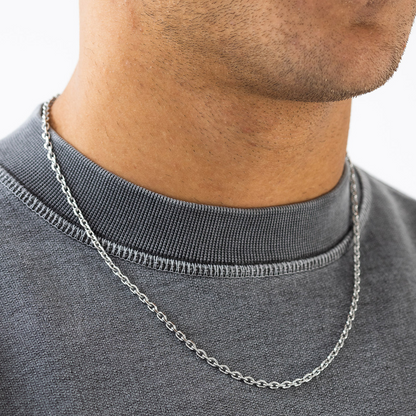 "MARINER" CHAIN 3MM (SILVER)